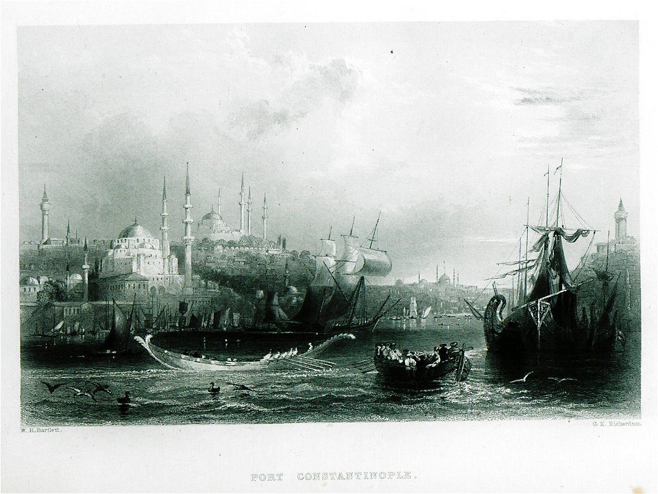 Port Constantinople - Pardoe Julia - 1839