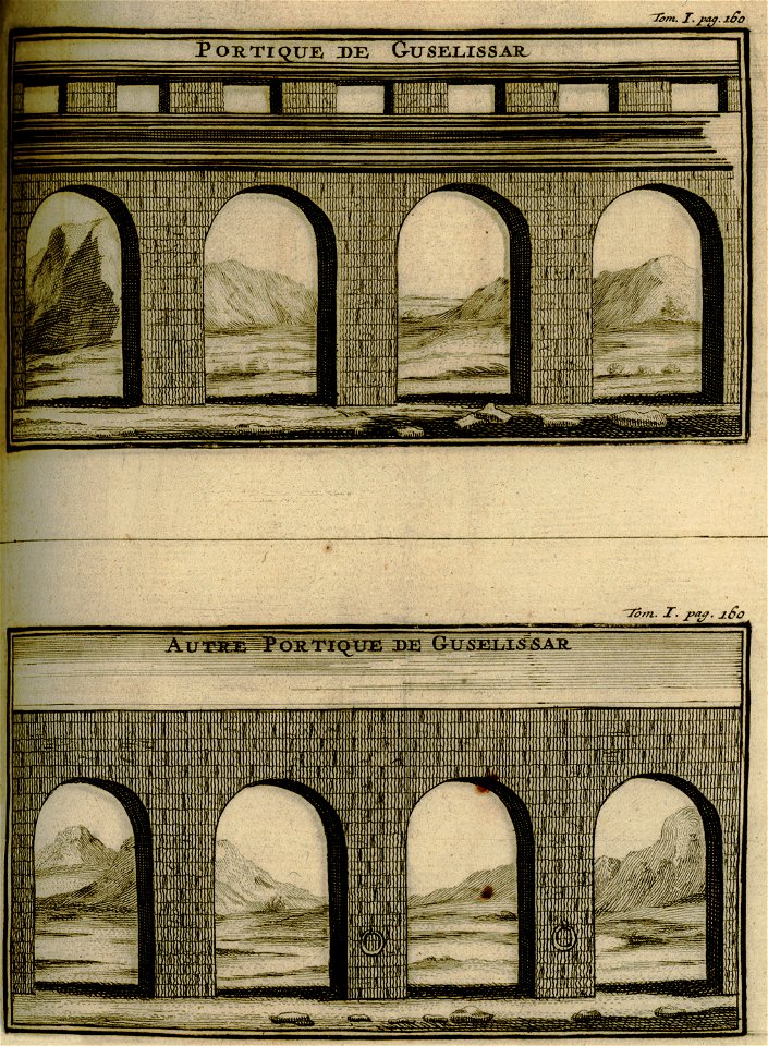 Portique de Guzelissar - Autre portique de Guzelissar - Lucas Paul - 1720