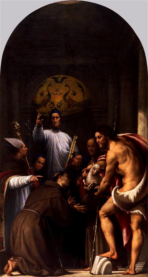Pordenone San Lorenzo Giustiniani y otros santos 1532 Galleria Accademia Venecia