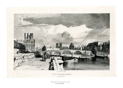 Pont Royale, Paris (BM 1878,0713.2757)