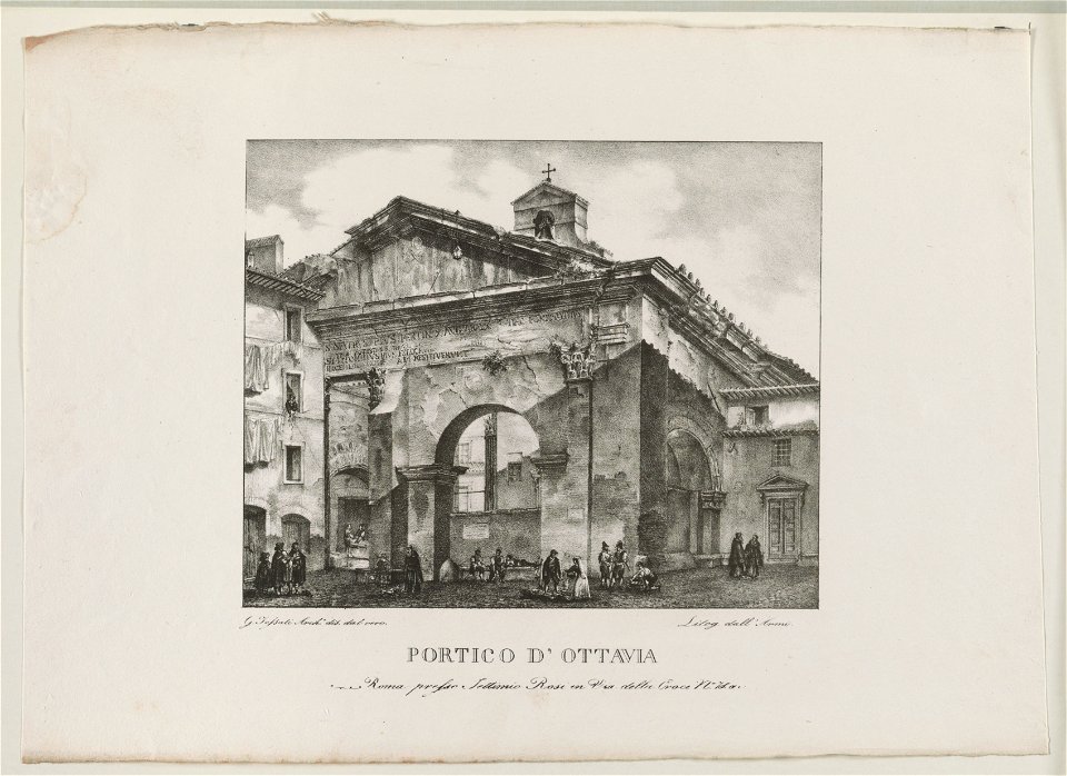 Portico d'ottavia LCCN2003679879