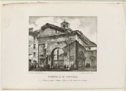 Portico d'ottavia LCCN2003679879