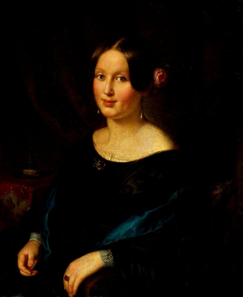 Portrait einer jungen Dame namens Böhmer