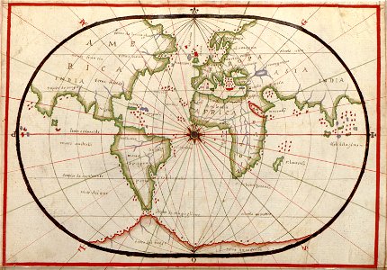 Portolan atlas of the Mediterranean Sea, western Europe, and the northwest coast of Africa LOC 2005634035-5