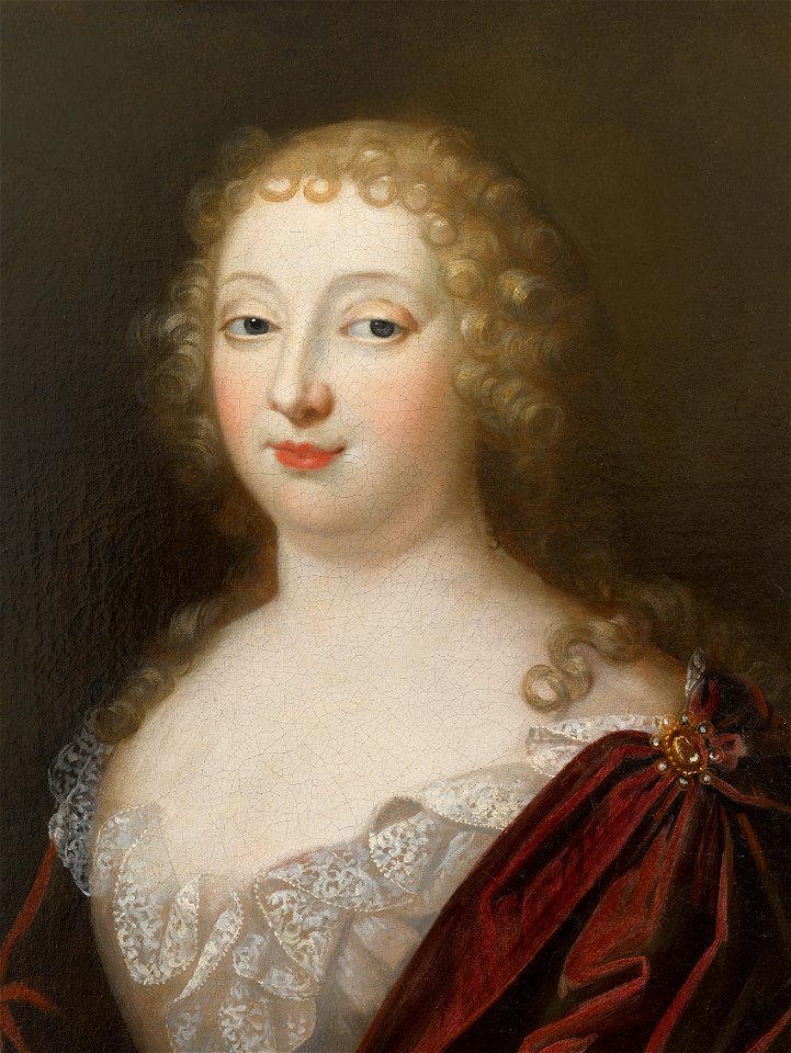 Portrait d'une jeune femme noble (détail) (bgw18 1258)