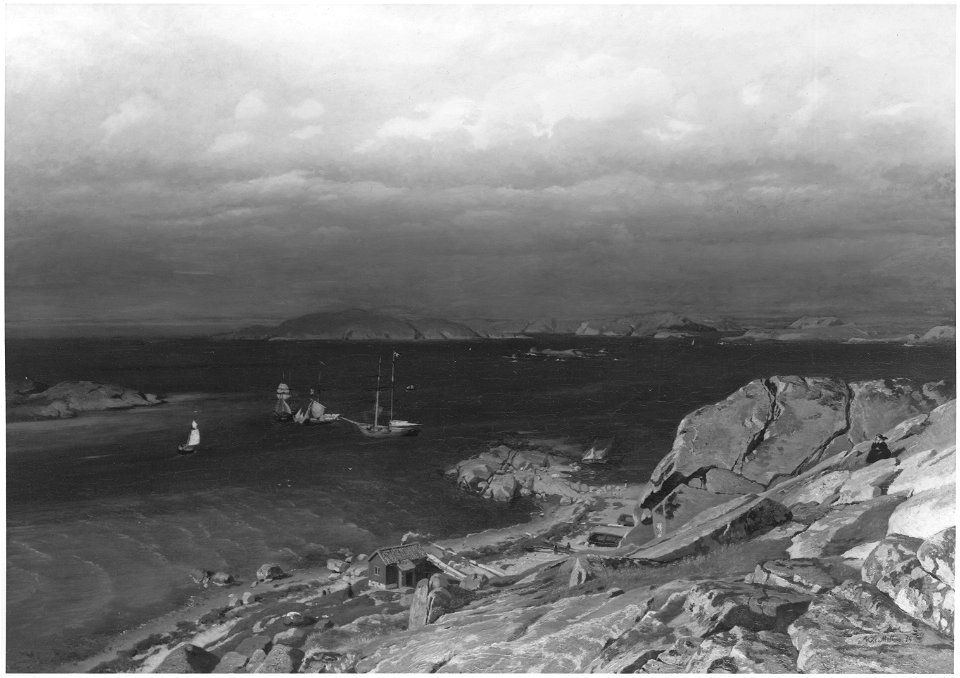 Port of Refuge at Lysekil (Nils Bjørnsen Møller) - Nationalmuseum - 18313