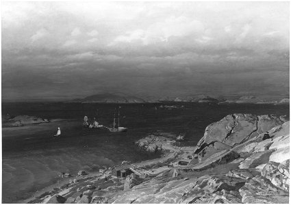 Port of Refuge at Lysekil (Nils Bjørnsen Møller) - Nationalmuseum - 18313