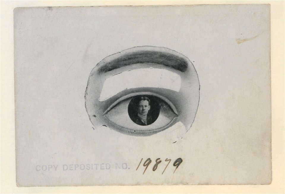 Portrait as a reflection in an eye (HS85-10-19879) original