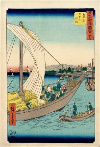 Port of Kuwana- The Shichiri Ferry LACMA AC1994.188.1