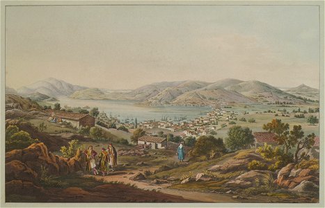 Port Bathy and Capital of Ithaca - Dodwell Edward - 1819