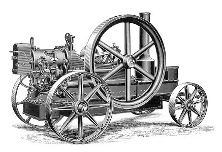 Portable oil motor (Rankin Kennedy, Modern Engines, Vol III)