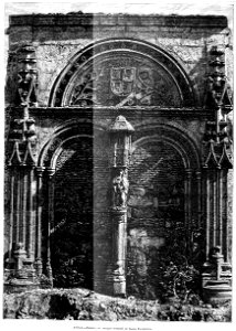 Portada del antiguo hospital de Santa Escolástica, Ávila