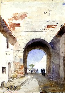 Porta San Paulo, Rome SAAM-1962.13.22 1