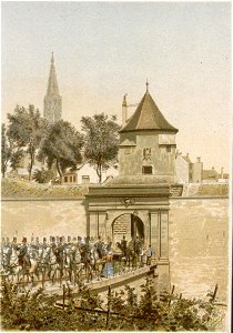 Porte d’Austerlitz vers 1860 (couleur)