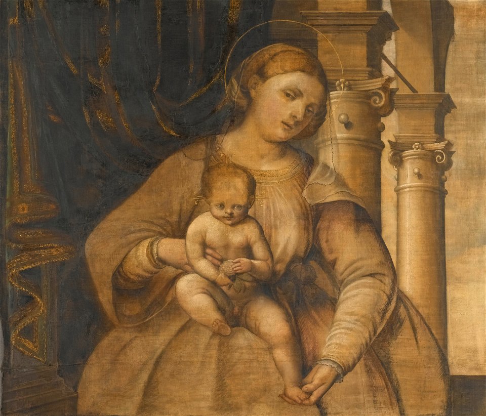 Pordenone - Maria met kind