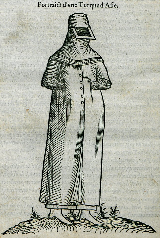 Portrait d'une Turque d'Asie - Belon Pierre - 1554
