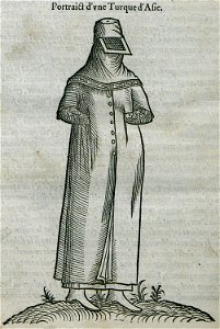 Portrait d'une Turque d'Asie - Belon Pierre - 1554
