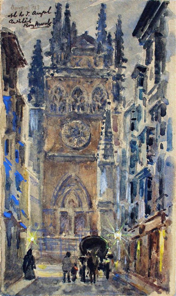Portada de la Catedral de Burgos - Manuel Ruiz Morales