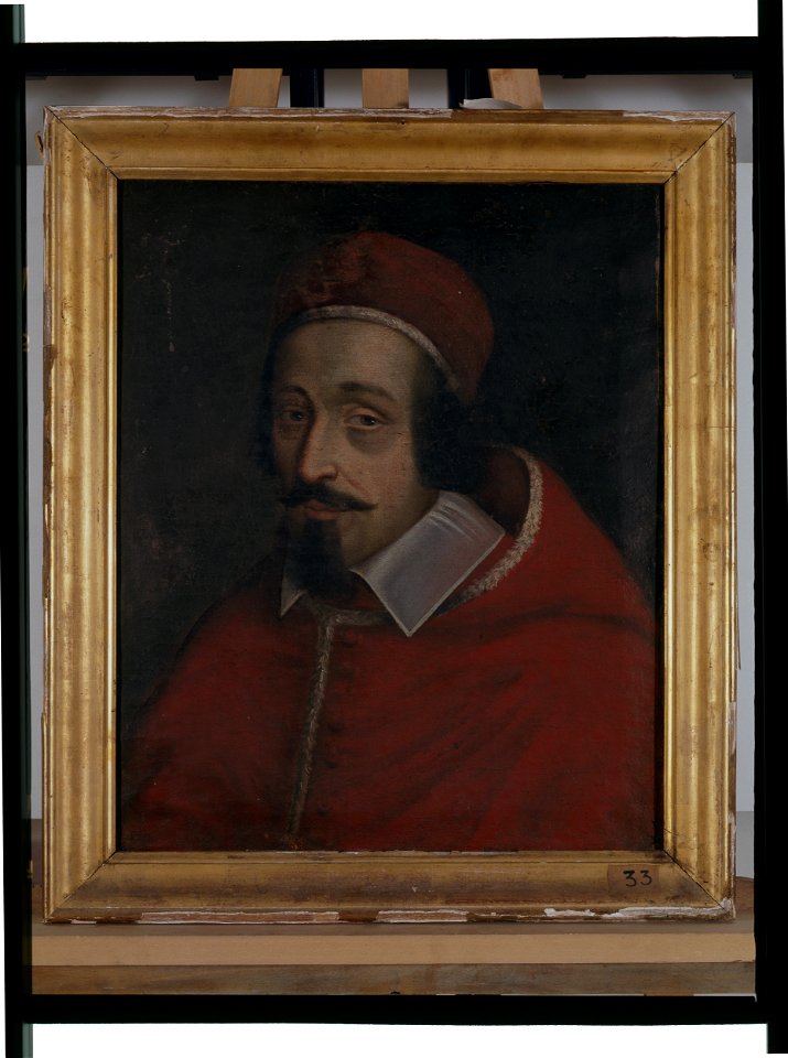 Portrait de cardinal - anonyme - musée d'art et d'histoire de Saint-Brieuc, DOC 33