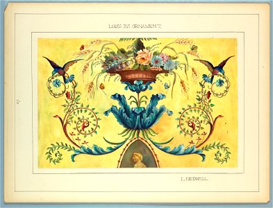 Portfolio, Historic Ornament, ca. 1900 (CH 18649695). Free illustration for personal and commercial use.