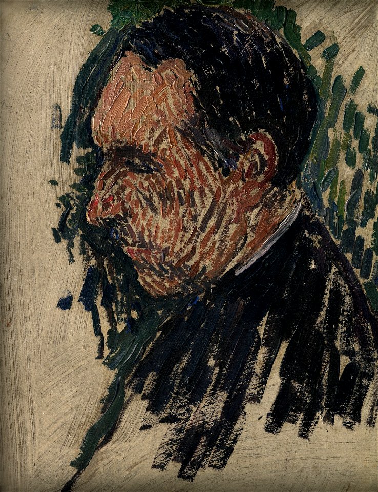 Portrait de l'abbé Pujol Henri Martin musée de Cahors Henri-Martin 1994.1.1