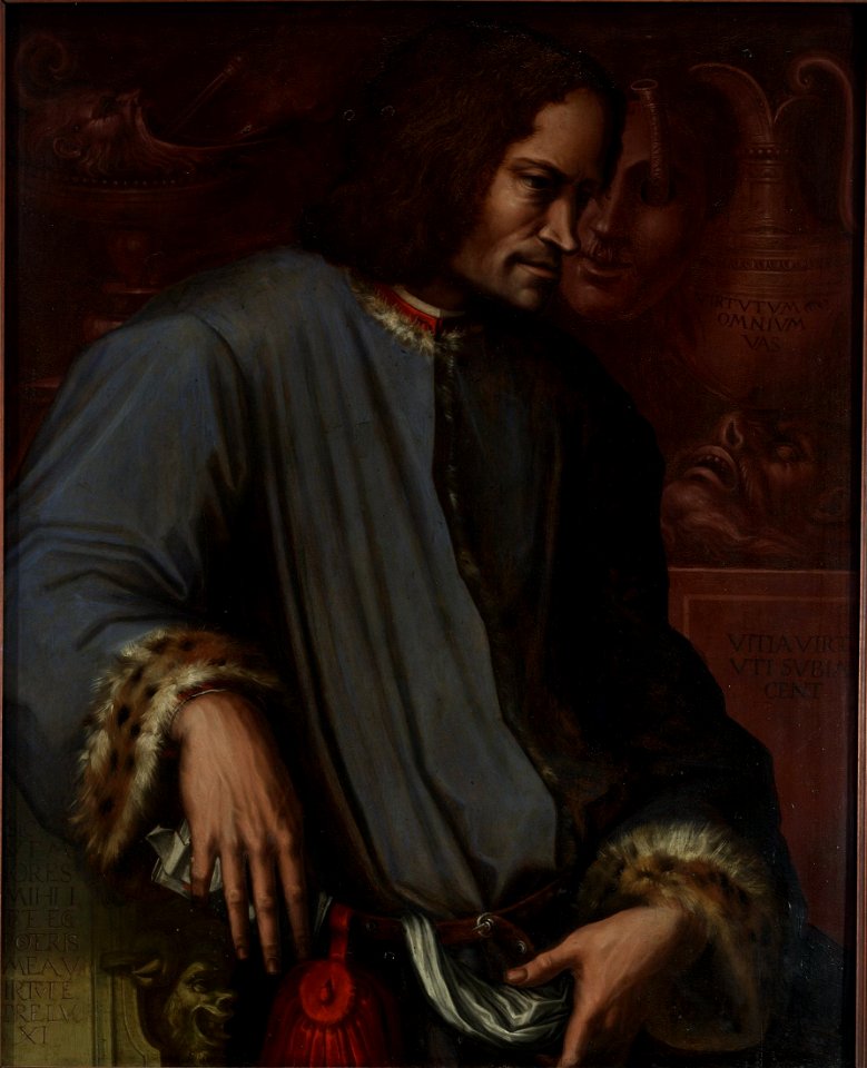 Portrait of Lorenzo de' Medici, the Magnificent (1449–1492), by Giorgio Vasari - Uffizi Gallery