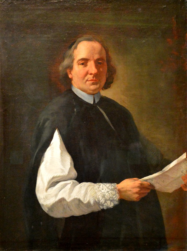 Portrait d'un ecclésiastique - Gregorio Guglielmi - Q18573808