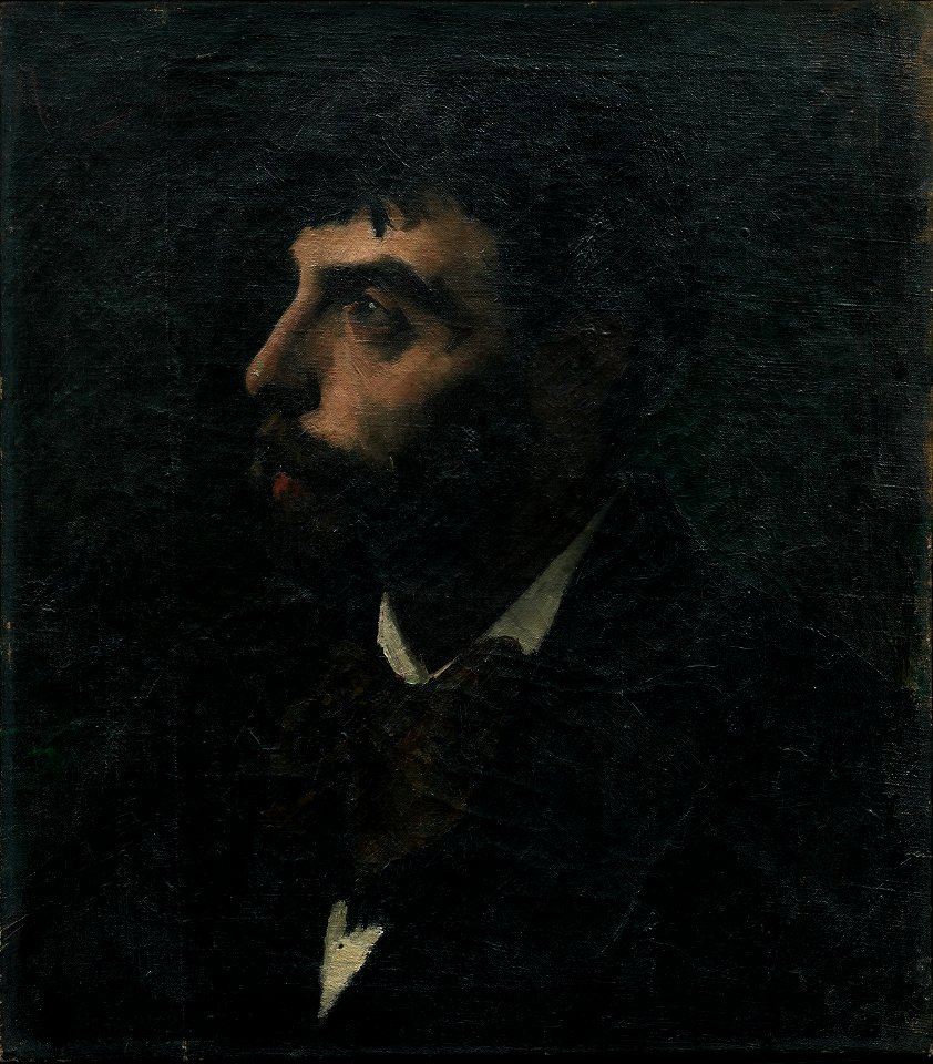 Portrait de Jean Rivière Henri Martin musée de Cahors Henri-Martin 1998.2.1