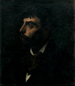 Portrait de Jean Rivière Henri Martin musée de Cahors Henri-Martin 1998.2.1