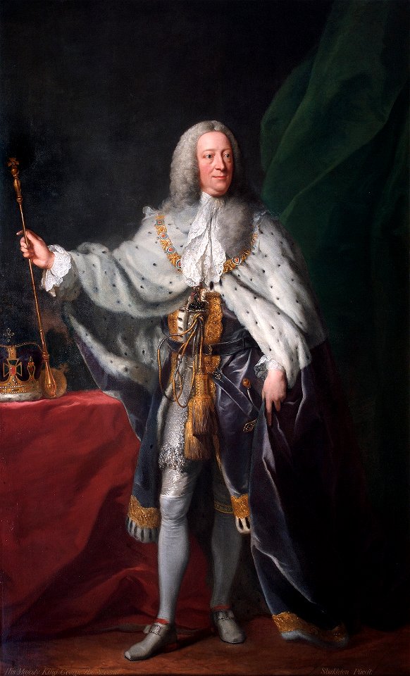 Portrait of King George II of Great Britain