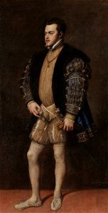 Portrait of King Philip II of Spain (1527–1598), by Titian (National Museum of Capodimonte, Naples)