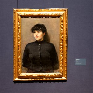 Portrait of Jossa - Jossa - Christian Krohg - IMG 9792-2- national gallery oslo