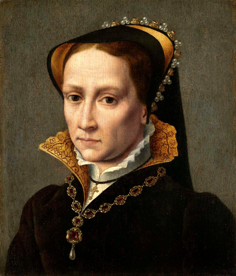 Portrait of Mary I of England (1516–1558), by Manner of Anthonis Mor