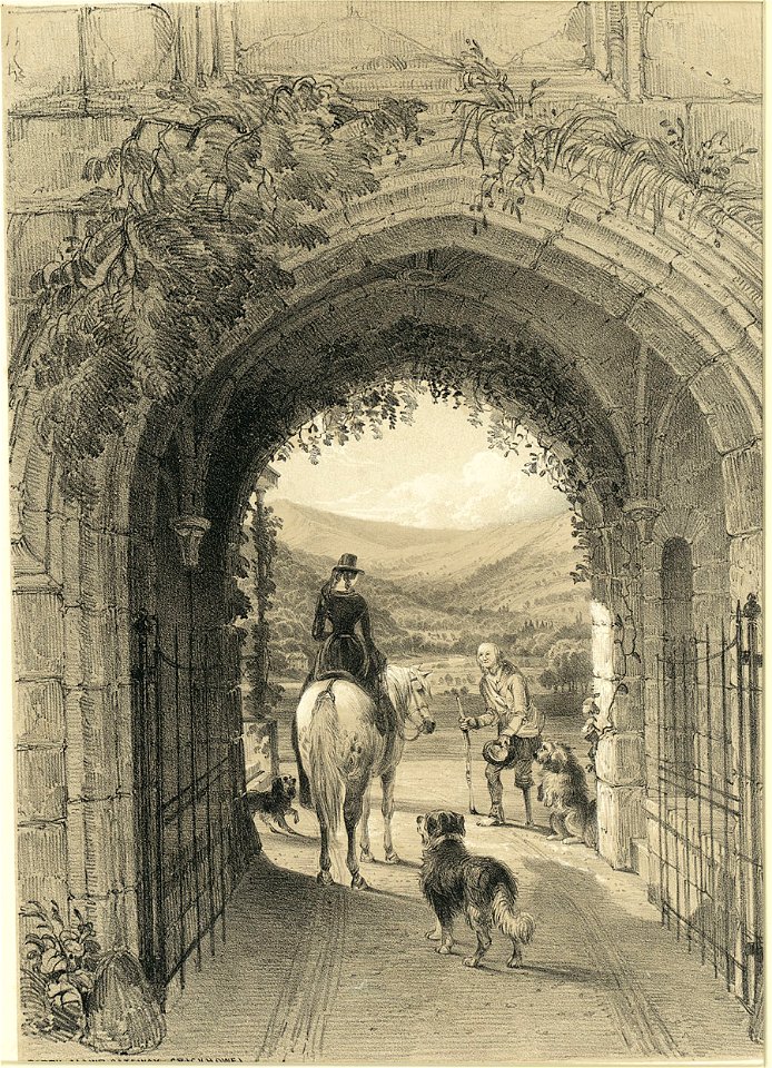 Porth Mawr gateway Crickhowel