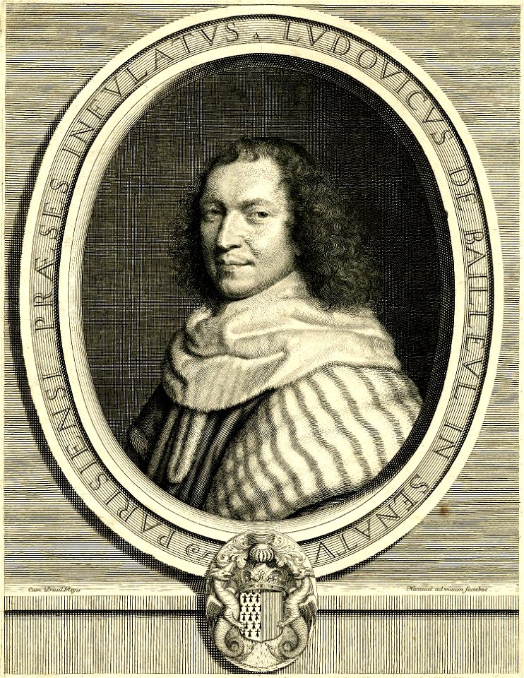 Portrait of Louis Dominique de Bailleul by Robert Nanteuil 1658