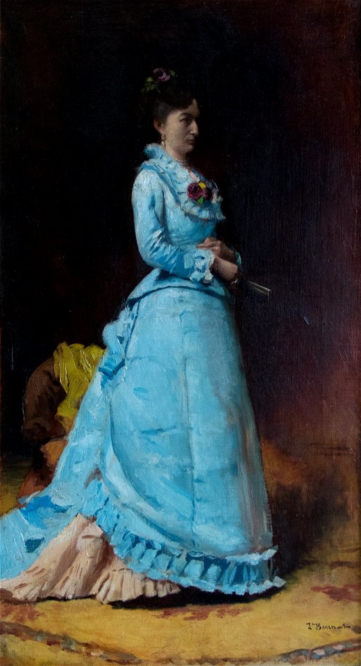 Portrait de femme Léon Bonnat