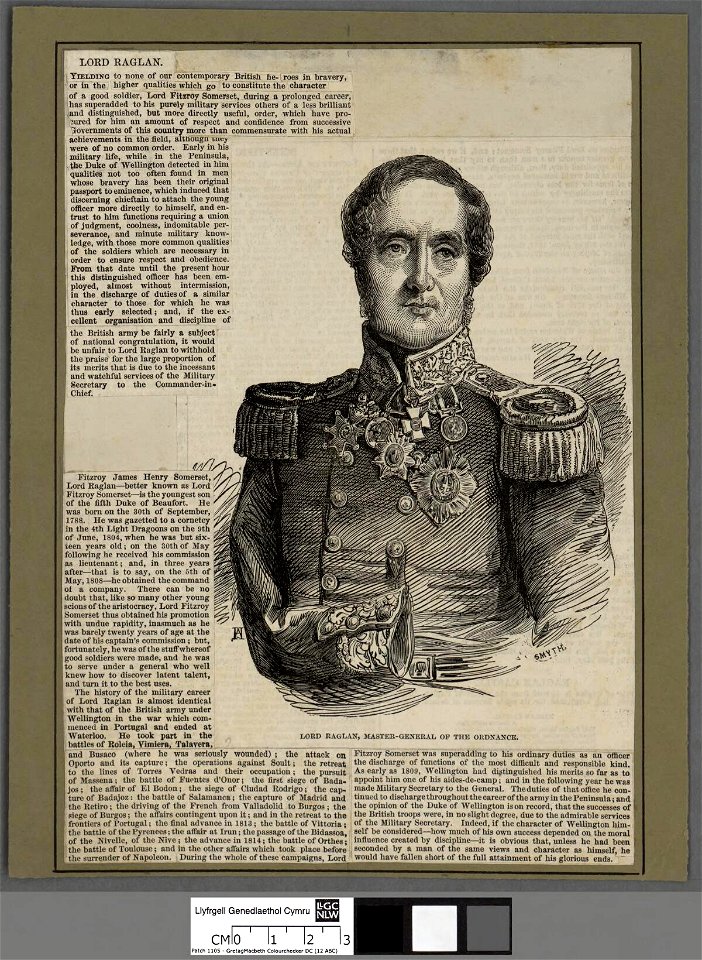 Portrait of Lord Raglan, Master-General of the Ordnance (4671995)