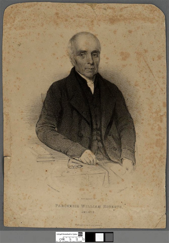 Portrait of Parchedig William Roberts, Amlwch (4671925)