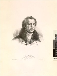 Portrait de Goethe (Portrait of Goethe) (BM 1924,1014.7.1 1)