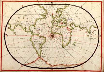 Portolan atlas of the Mediterranean Sea, western Europe, and the northwest coast of Africa LOC 2005634035-5