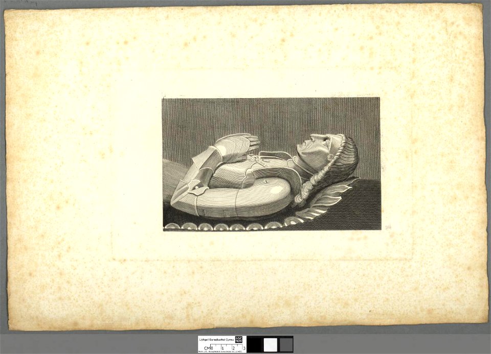 Portrait of Monumental effigy of Sir Richard Herbert (4670890)