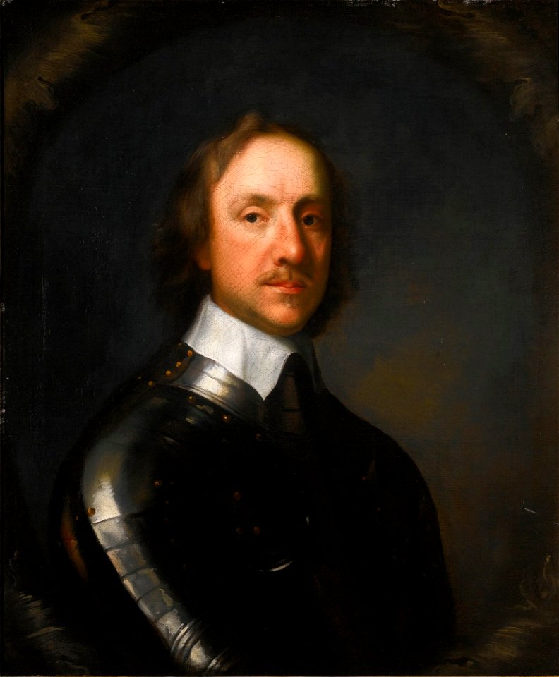 Portrait of Oliver Cromwell (1599–1658), Lord Protector of England (by Studio of Robert Walker)