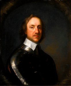 Portrait of Oliver Cromwell (1599–1658), Lord Protector of England (by Studio of Robert Walker)