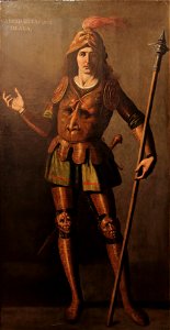 Portrait d'Alvar Belásquez de Lara, Francisco de Zurbarán, Musée Goya