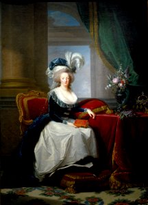Portrait of Marie Antoinette, Queen of France, by Vigeé-Lebrun, at New Orleans Museum of Art