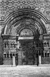 Porta di Santa Maria di Collemaggio (xilografia)