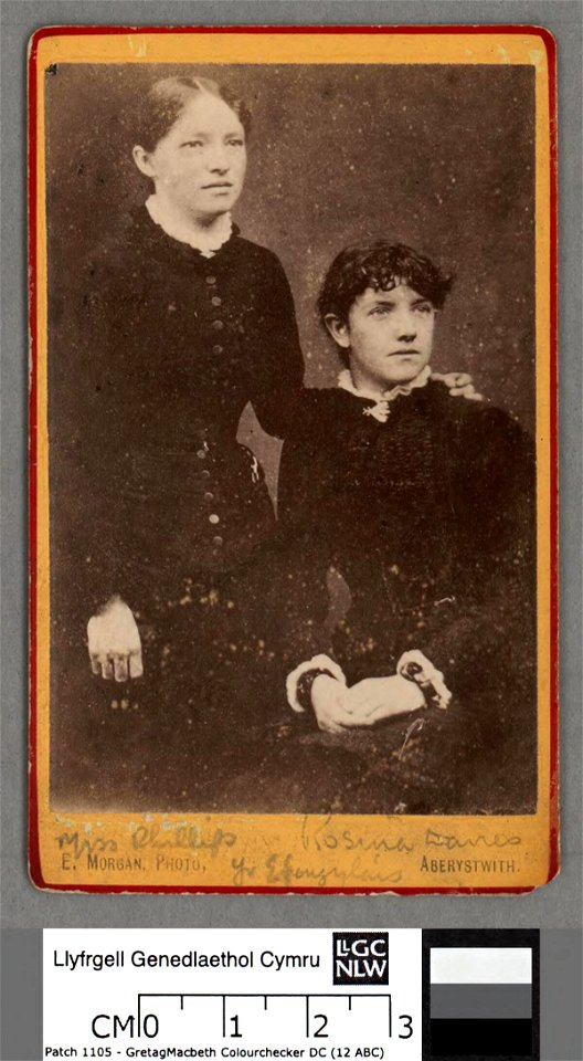 Portrait of Miss Phillips & Rosina Davies (4669999)