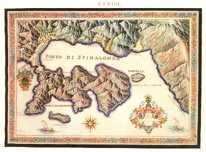 Porto di Spinalonga - Francesco Basilicata - 1618