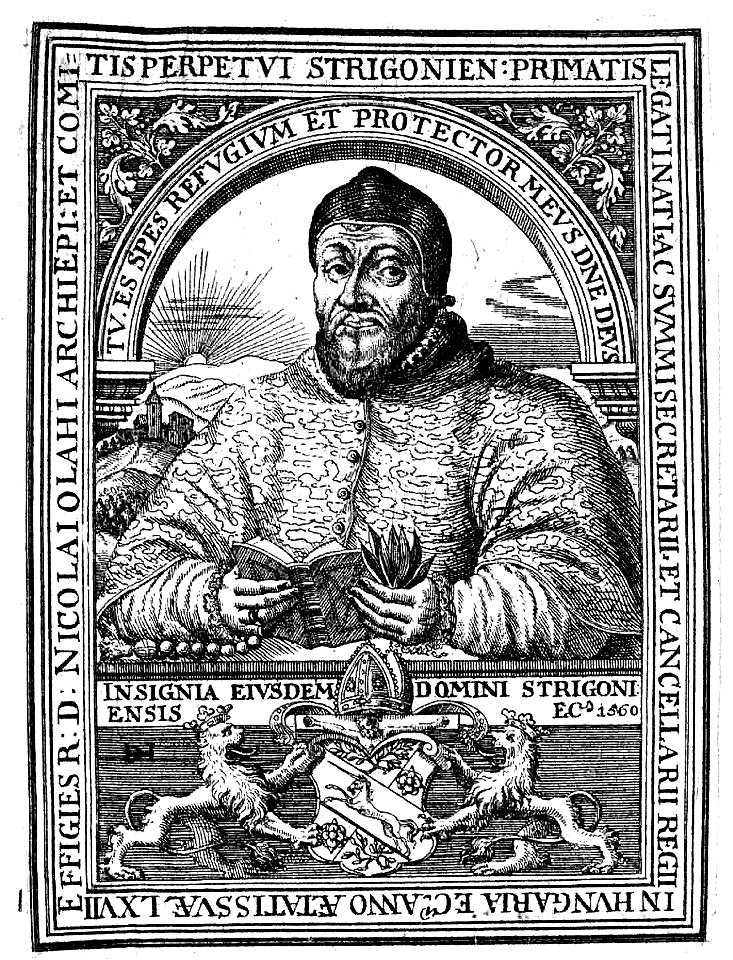 Portrait of Miklós Oláh 1740