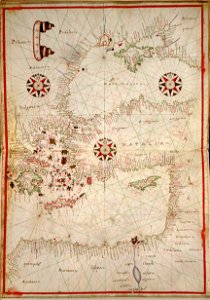 Portolan atlas of the Mediterranean Sea, western Europe, and the northwest coast of Africa LOC 2005634035-1
